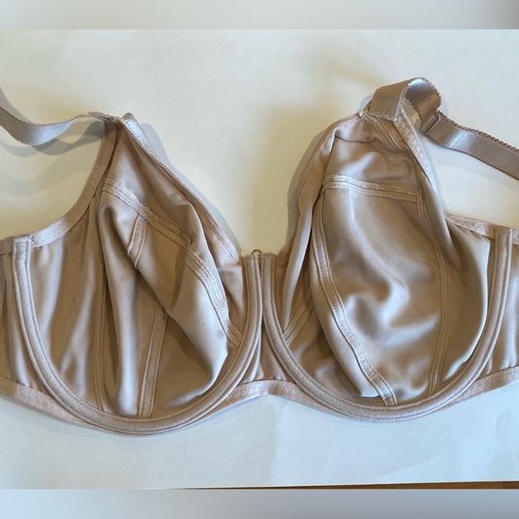 30M Fantasie 2982 UK 30J Nude Bra VGUC Wide Straps Rose Gold Loop Bow FL2982NAE - Picture 3 of 16